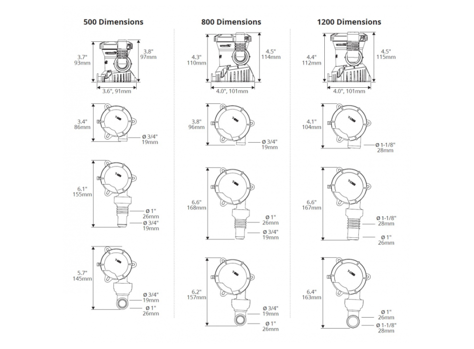 SERVICE KIT POMPE TSUNAMI T1200