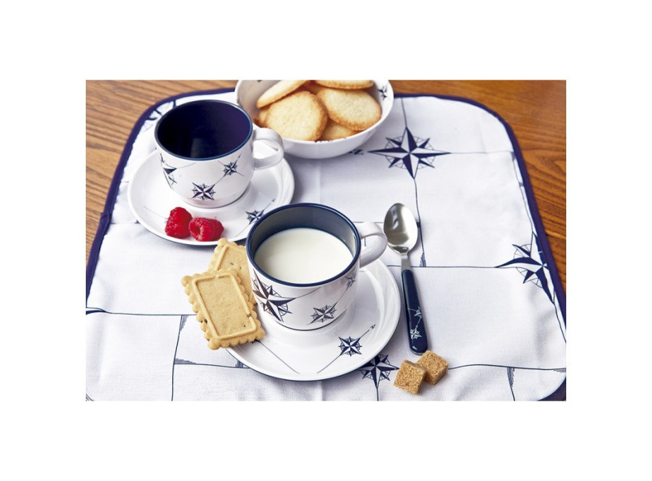 SET DA COLAZIONE Ø CM 7,2 x 7,8H - SET 6 PEZZI