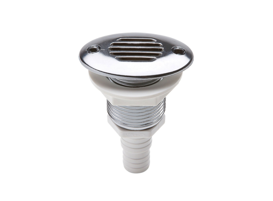 SFIATO CROMATO OVALE Ø MM.17/19 CURVO