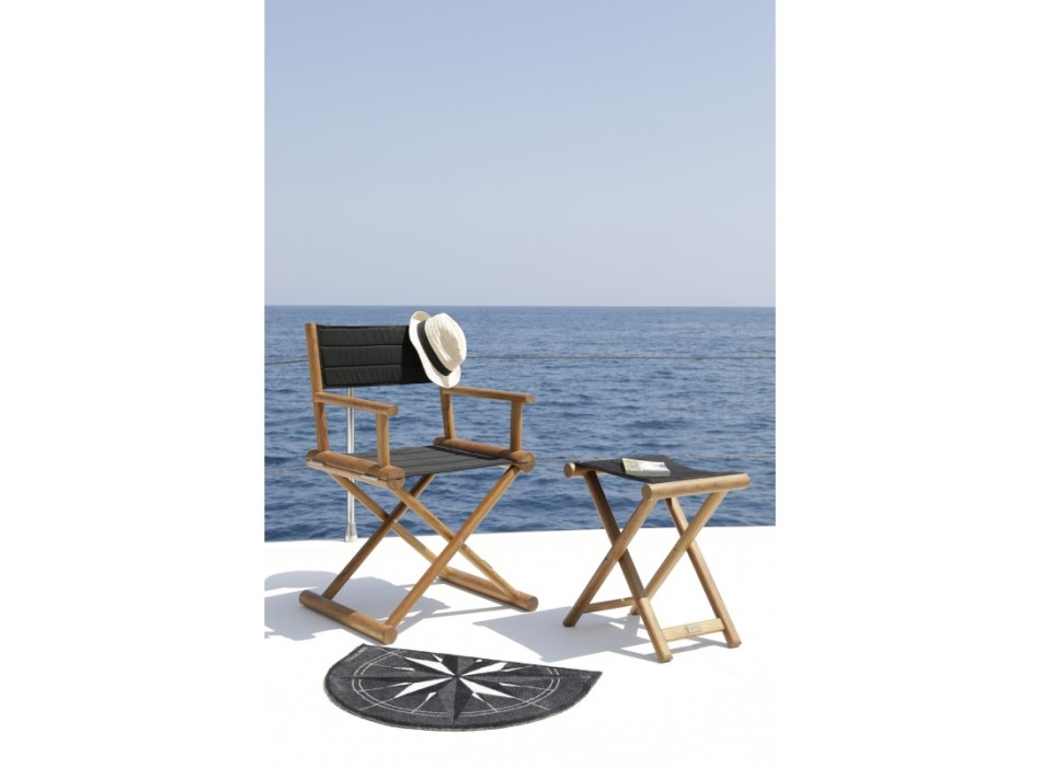 SGABELLO PIEGHEVOLE NERO