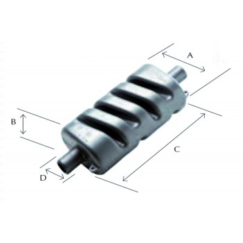 SILENZIATORE Ø MM.45
