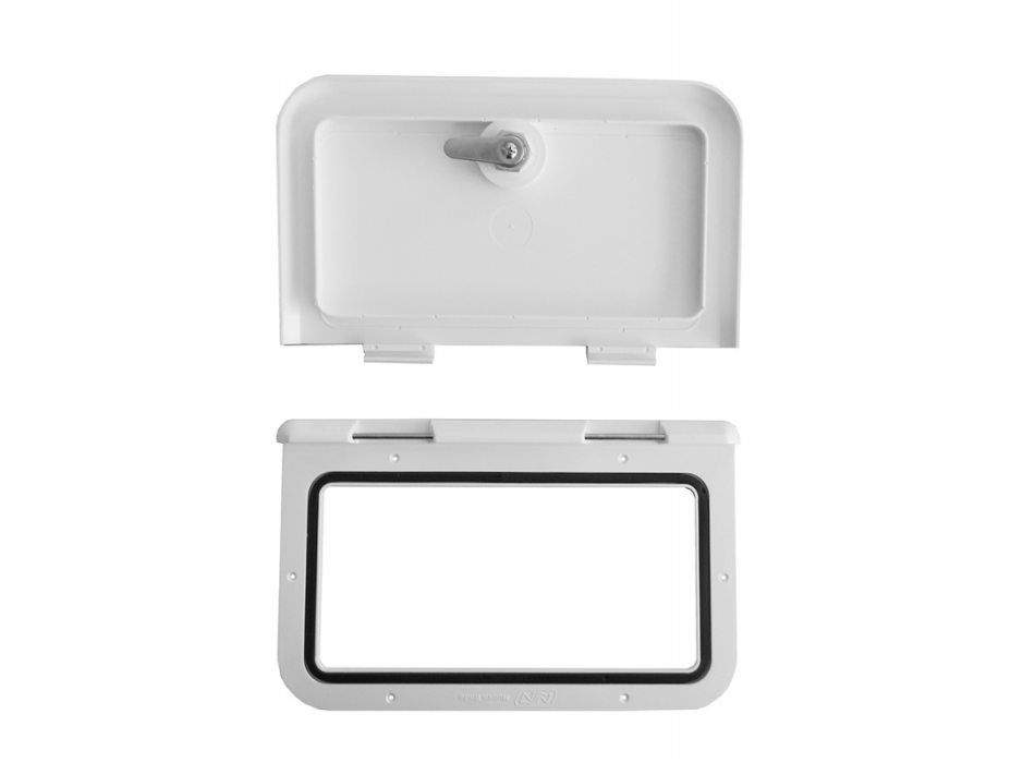 SPORTELLO BIANCO MM.285x165 CON SERRATURA