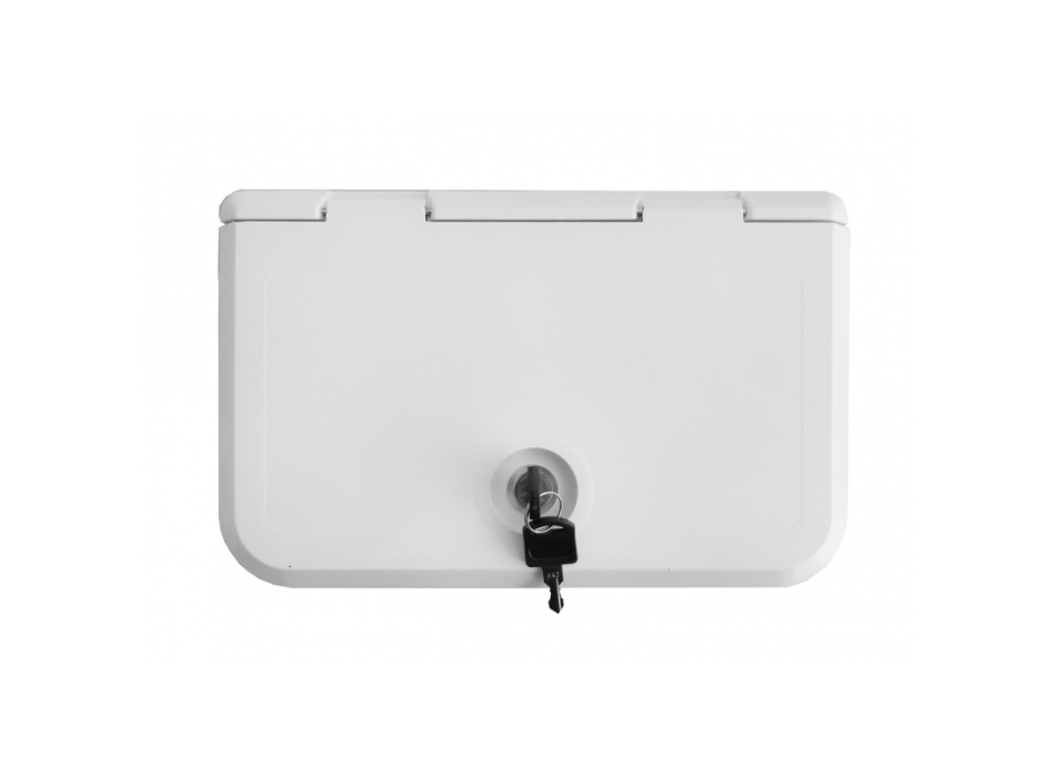 SPORTELLO BIANCO MM.285x165 CON SERRATURA