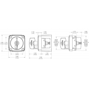 STACCA BATTERIA ON-OFF