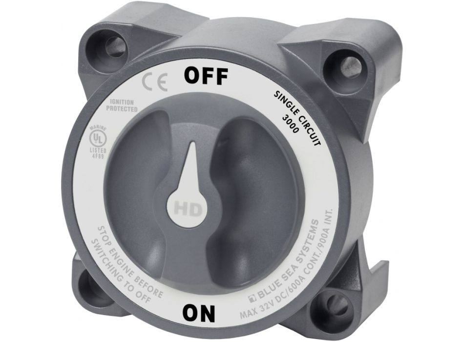 STACCA BATTERIA ON-OFF SERIE HD