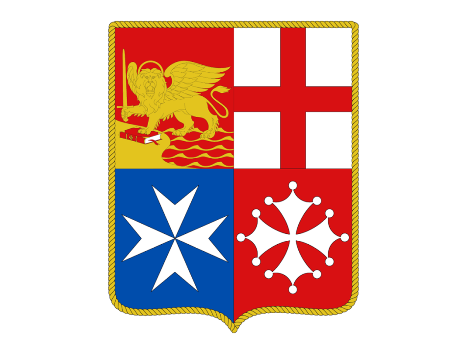 STEMMA 4 REPUBBLICHE MARINARE CM.9X9.5