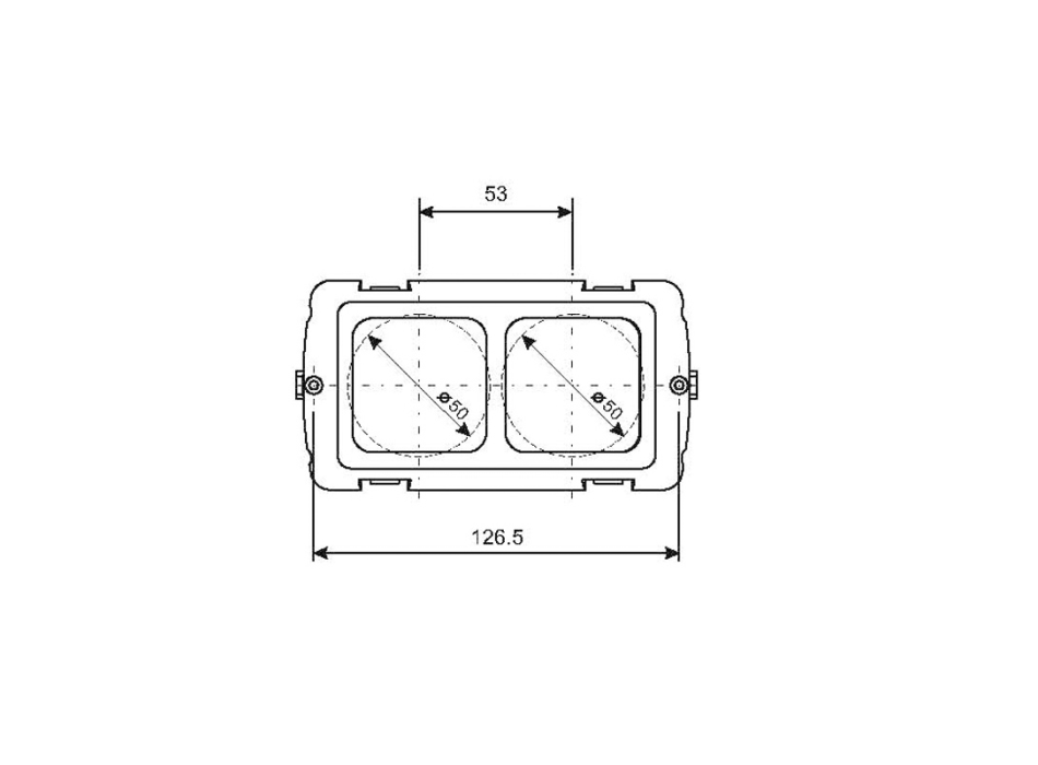 SUPPORTO A DUE MODULI