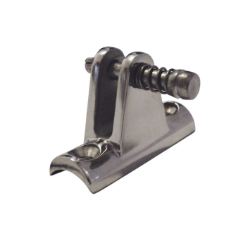 SUPPORTO A FORCELLA A BASE CONCAVA CON SPINETTA