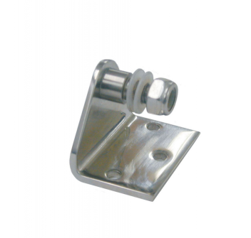 SUPPORTO INOX A SQUADRA PIANO INTERNO CON DADO AUTOBLOCCANTE