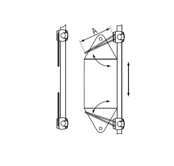 SUPPORTO UNIVERSALE PER PARABORDI