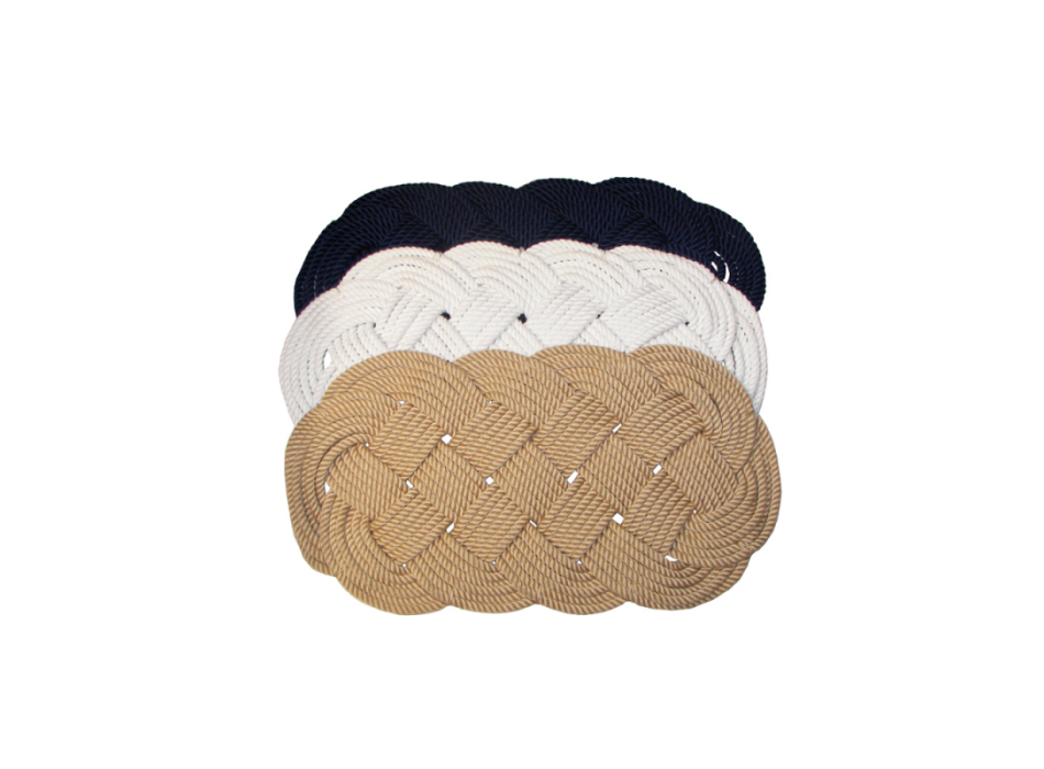 TAPPETO CORDA BIANCO MM.470X250