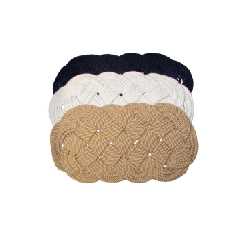 TAPPETO CORDA CANAPA MM.600X330