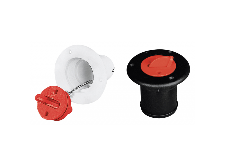 TAPPO IMBARCO CARBURANTE BIANCO Ø MM.50