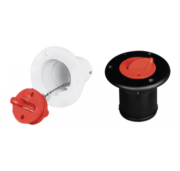 TAPPO IMBARCO CARBURANTE NERO Ø MM.50