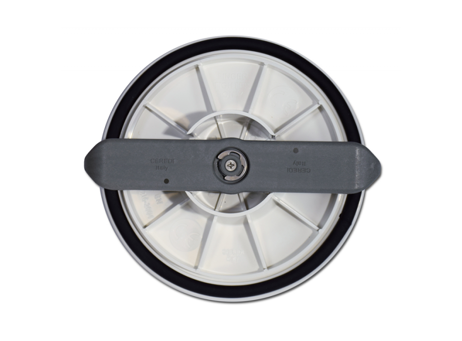 TAPPO ISPEZIONE BIANCO Ø MM.200