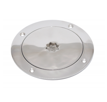 TAPPO ISPEZIONE IN ACCIAIO INOX Ø MM.141