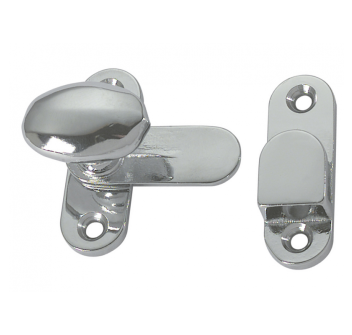 TAVELLA FERMAPORTA OTTONE CROMATO