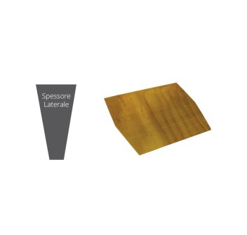 TAVOLETTA A CUNEO SPESSORE DA MM.1 A 25