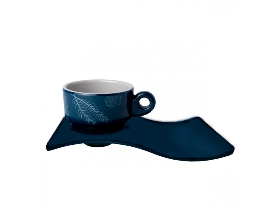 TAZZINE DA CAFFE' Ø CM 6.5 X 4,7H - SET 6 PEZZI