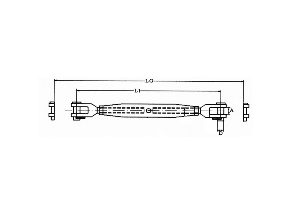 TENDITORE INOX FORCELLA M14