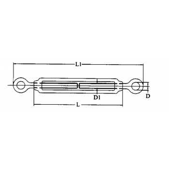 TENDITORE INOX OCCHIO-OCCHIO M5