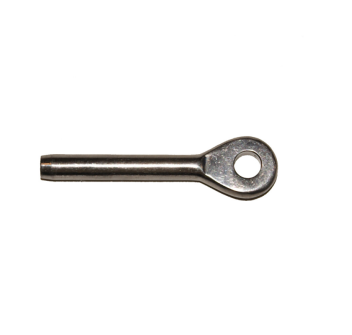 TERMINALE PRESSARE AD OCCHIO PER CAVO Ø MM.4