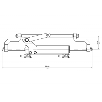 TIMONERIA IDRAULICA GF150BRT UNIVERSALE