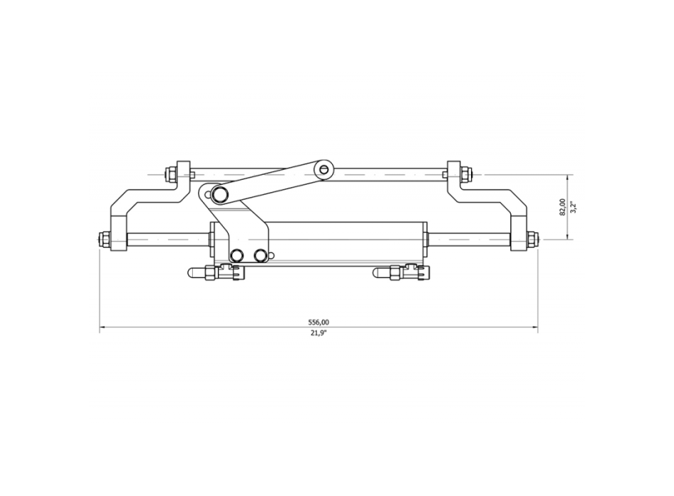 TIMONERIA IDRAULICA GF150BRT UNIVERSALE