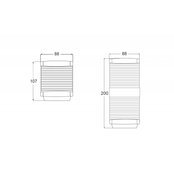 TRICOLORE E LUCE DI FONDA