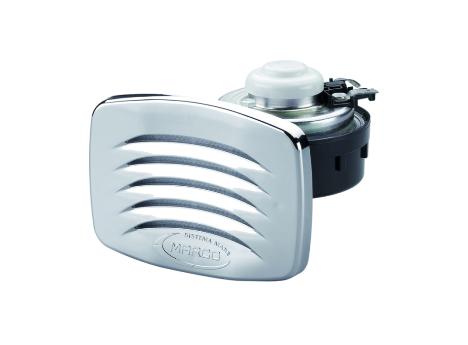 TROMBA ELETTROMAGNETICA INCASSO CROMATA