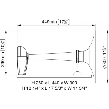 TROMBA OMOLOGATA RINA 24V