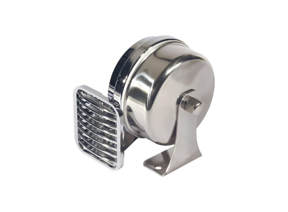 TROMBA SINGOLA CROMATA 12V