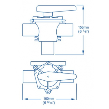 VALVOLA DEVIATRICE 1 1/2"