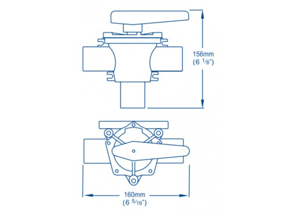 VALVOLA DEVIATRICE 1 1/2"