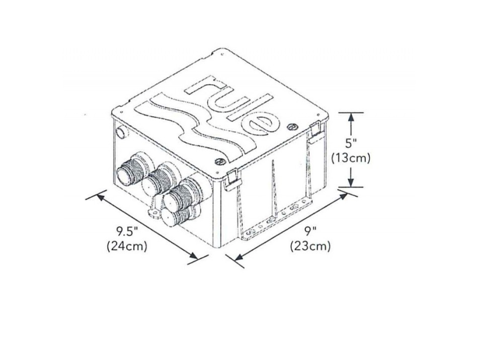 VASCHETTA ACQUE GRIGIE 98B-12 V.