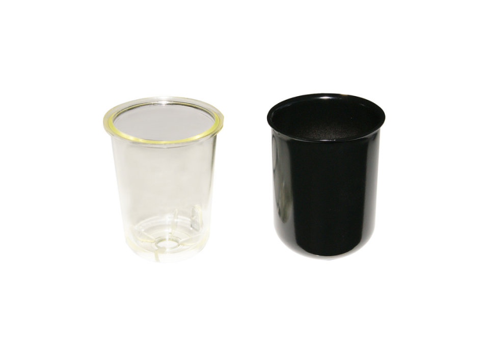 VASCHETTA METALLO COLORE NERO