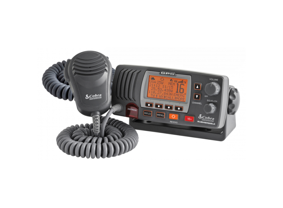 VHF COBRA F77 - NERO