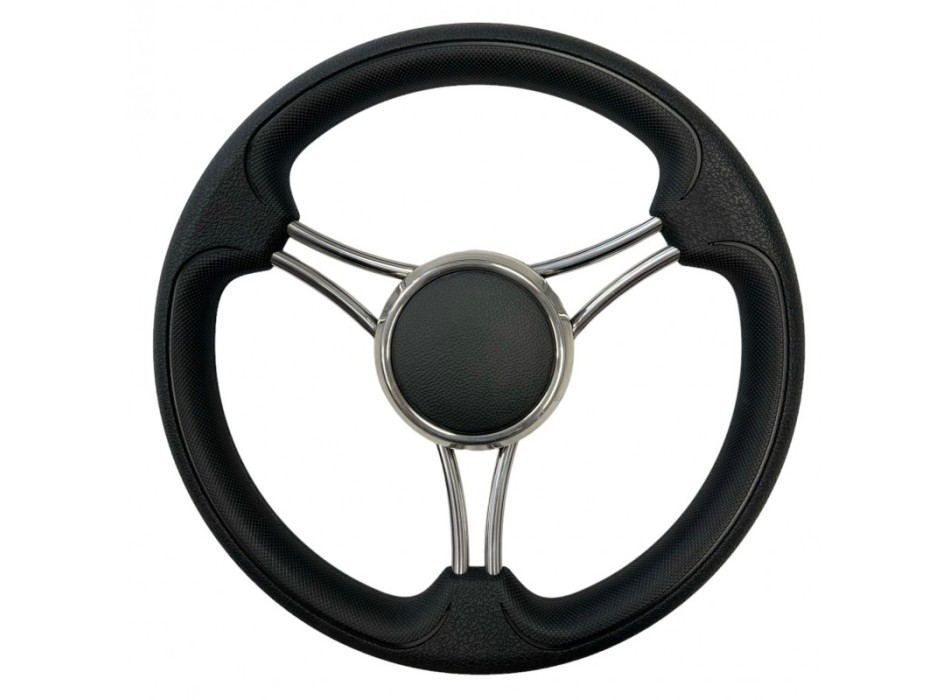 VOLANTE T22 NERO PELLE Ø MM.350