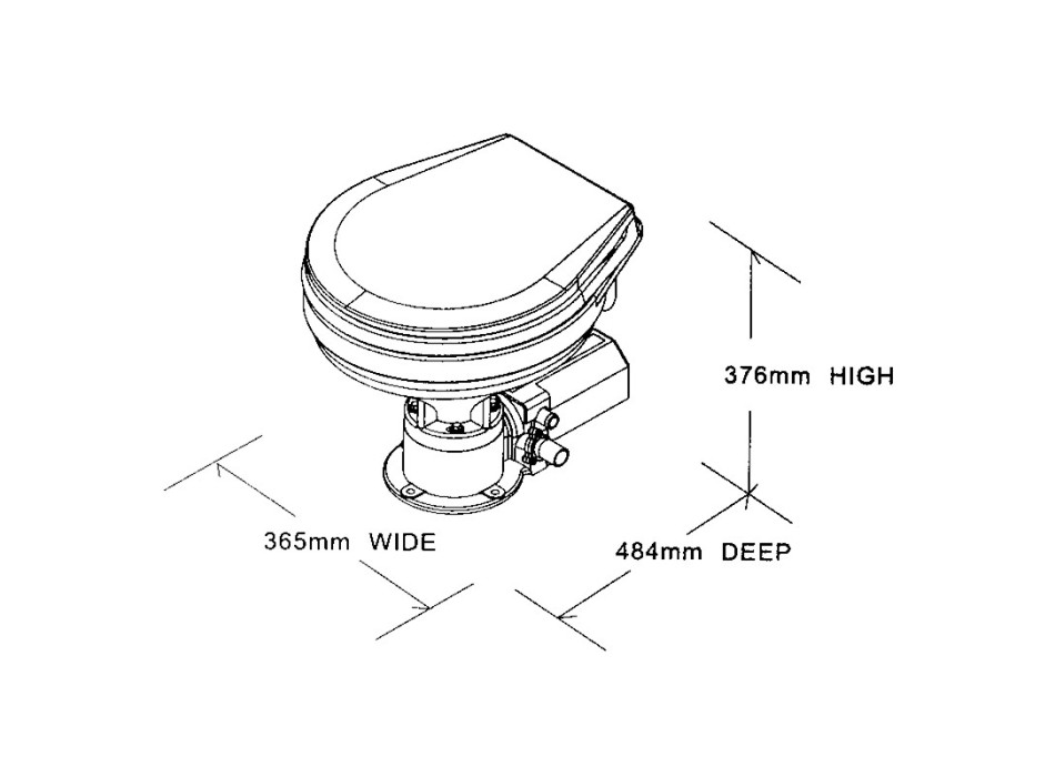 WC ELETTRICO TMC 24 V