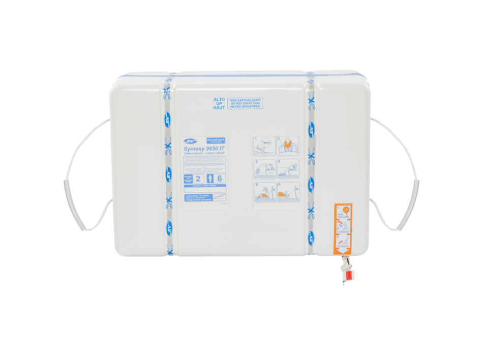 ZATTERA SYNTESY 9650 ITALIA 4P CONTENITORE IN ABS