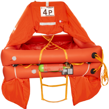 ZATTERA SYNTESY 9650 ITALIA 8P CONTENITORE ABS + GRAB BAG